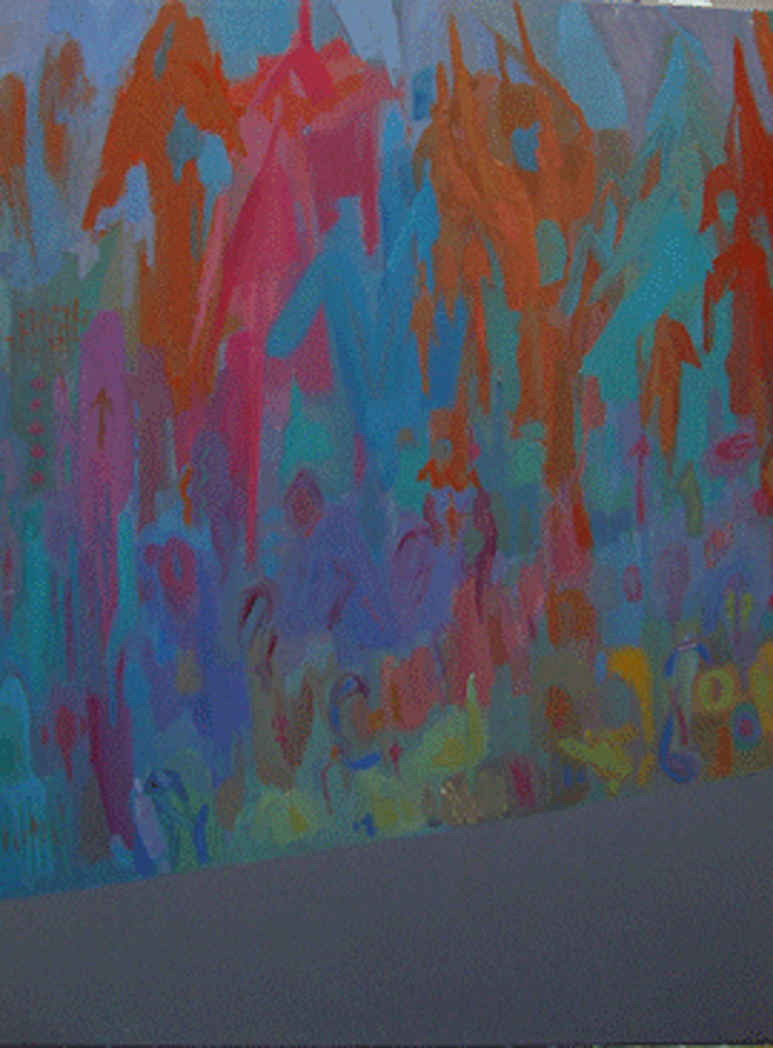 S/T. Óleo/lienzo, 116 x 89 cm.