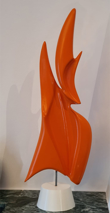 Josetxo Santos. S.T. Impresora 3D. 45x10x6 cm